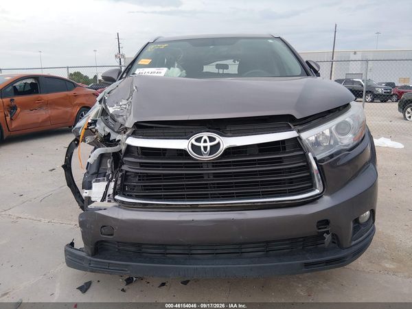 2016 TOYOTA HIGHLANDER XLE V6 — I115