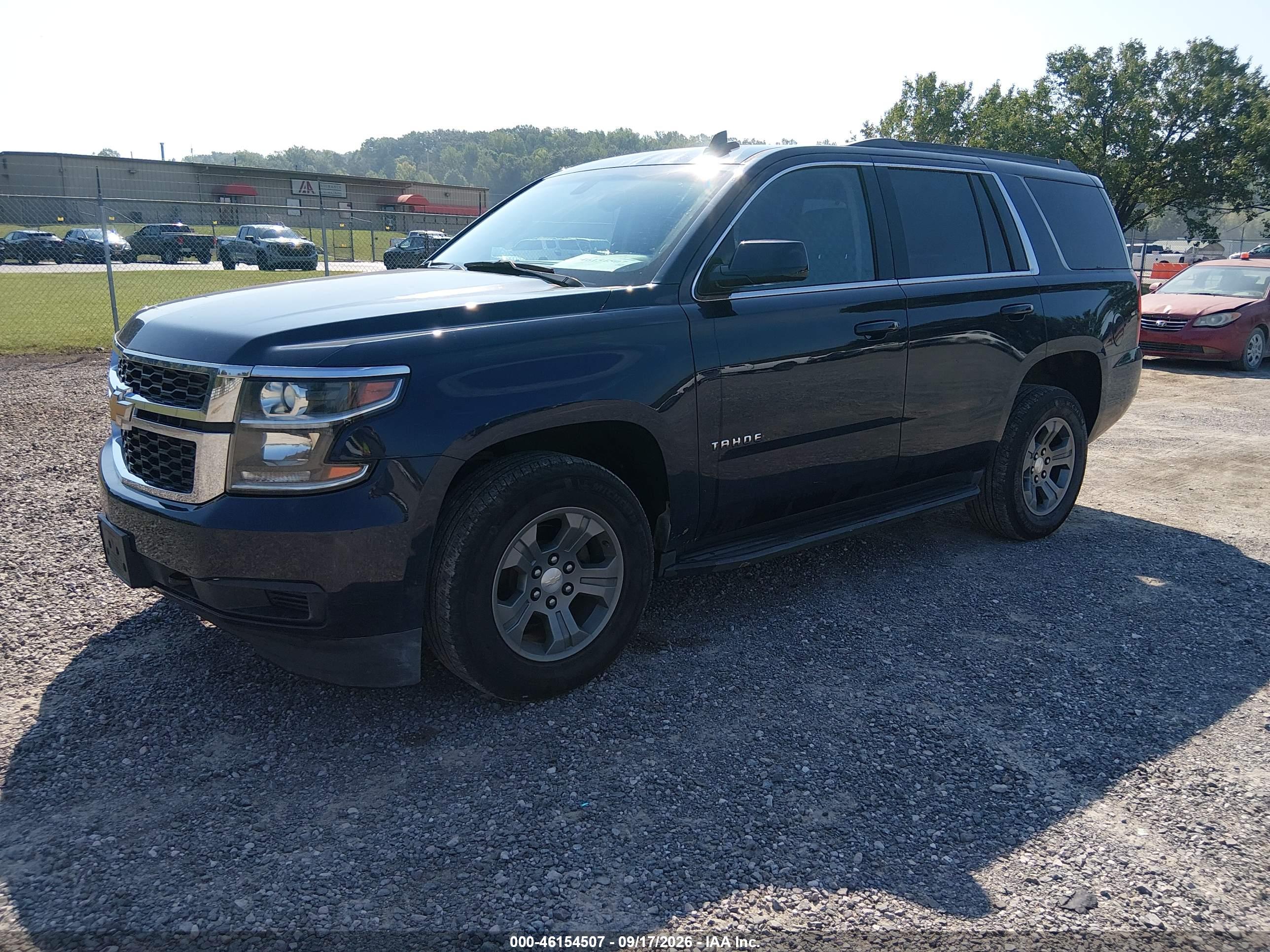 2020 CHEVROLET TAHOE 4WD LS — I2