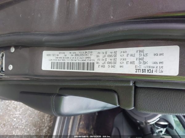 2017 JEEP GRAND CHEROKEE ALTITUDE 4X4 — I9