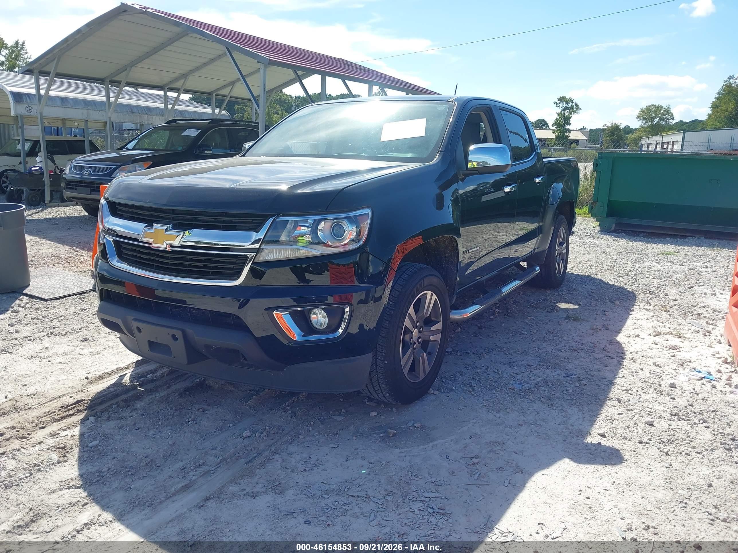 2016 CHEVROLET COLORADO LT — I2