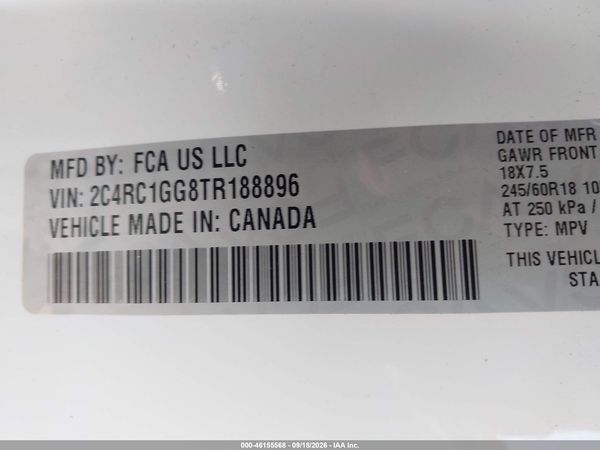 2026 CHRYSLER PACIFICA LIMITED — I9
