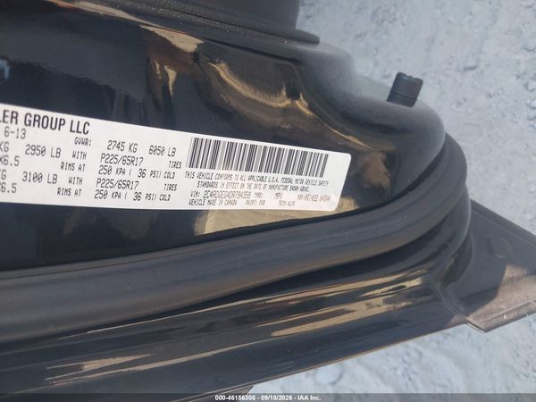 2013 DODGE GRAND CARAVAN R/T — I9