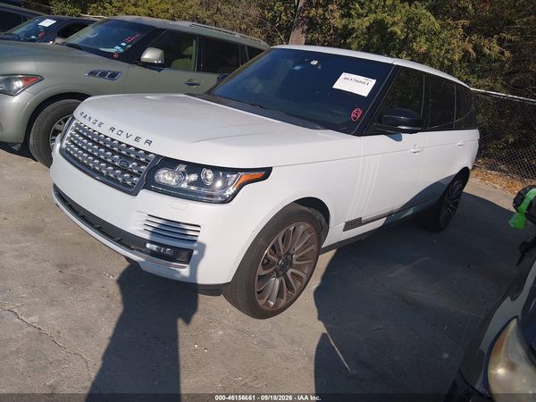 2016 LAND ROVER RANGE ROVER — I2
