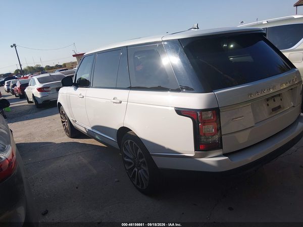 2016 LAND ROVER RANGE ROVER 5.0L V8 SUPERCHARGED — I3
