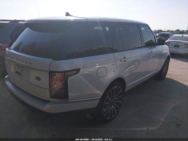 2016 LAND ROVER RANGE ROVER — I4