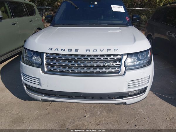2016 LAND ROVER RANGE ROVER 5.0L V8 SUPERCHARGED — I6