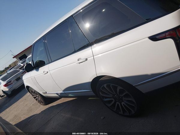 2016 LAND ROVER RANGE ROVER 5.0L V8 SUPERCHARGED — I117