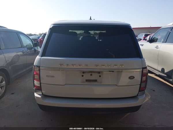 2016 LAND ROVER RANGE ROVER 5.0L V8 SUPERCHARGED — I119