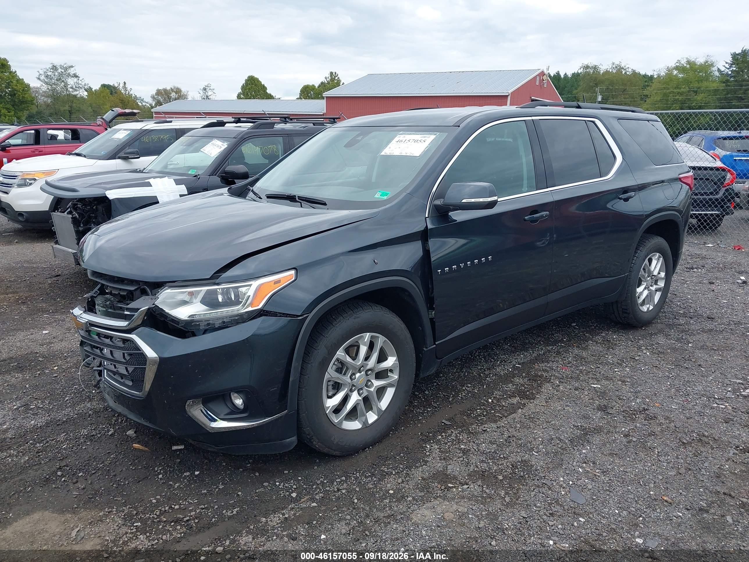 2021 CHEVROLET TRAVERSE LT LEATHER — I2