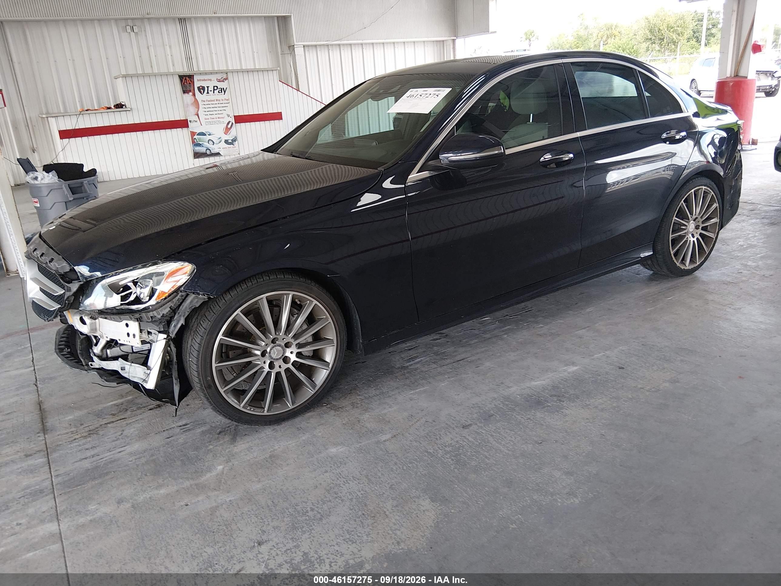 2016 MERCEDES-BENZ C 300 SPORT — I2