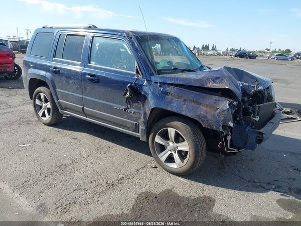 2016 JEEP PATRIOT HIGH ALTITUDE EDITION — I1