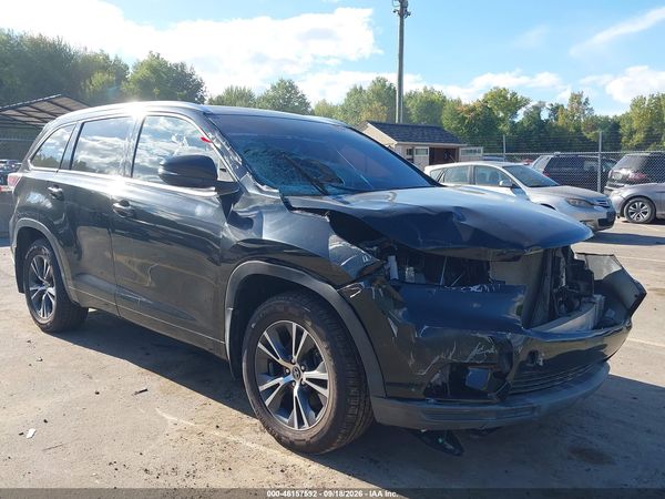 2016 TOYOTA HIGHLANDER XLE V6 — I1
