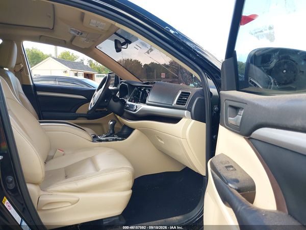 2016 TOYOTA HIGHLANDER XLE V6 — I5