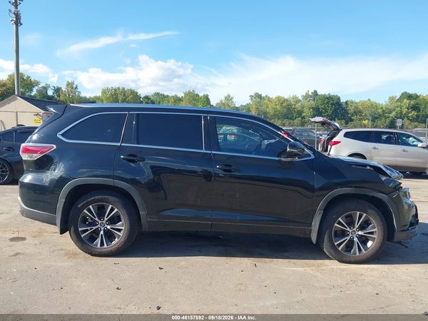 2016 TOYOTA HIGHLANDER XLE V6 — I116