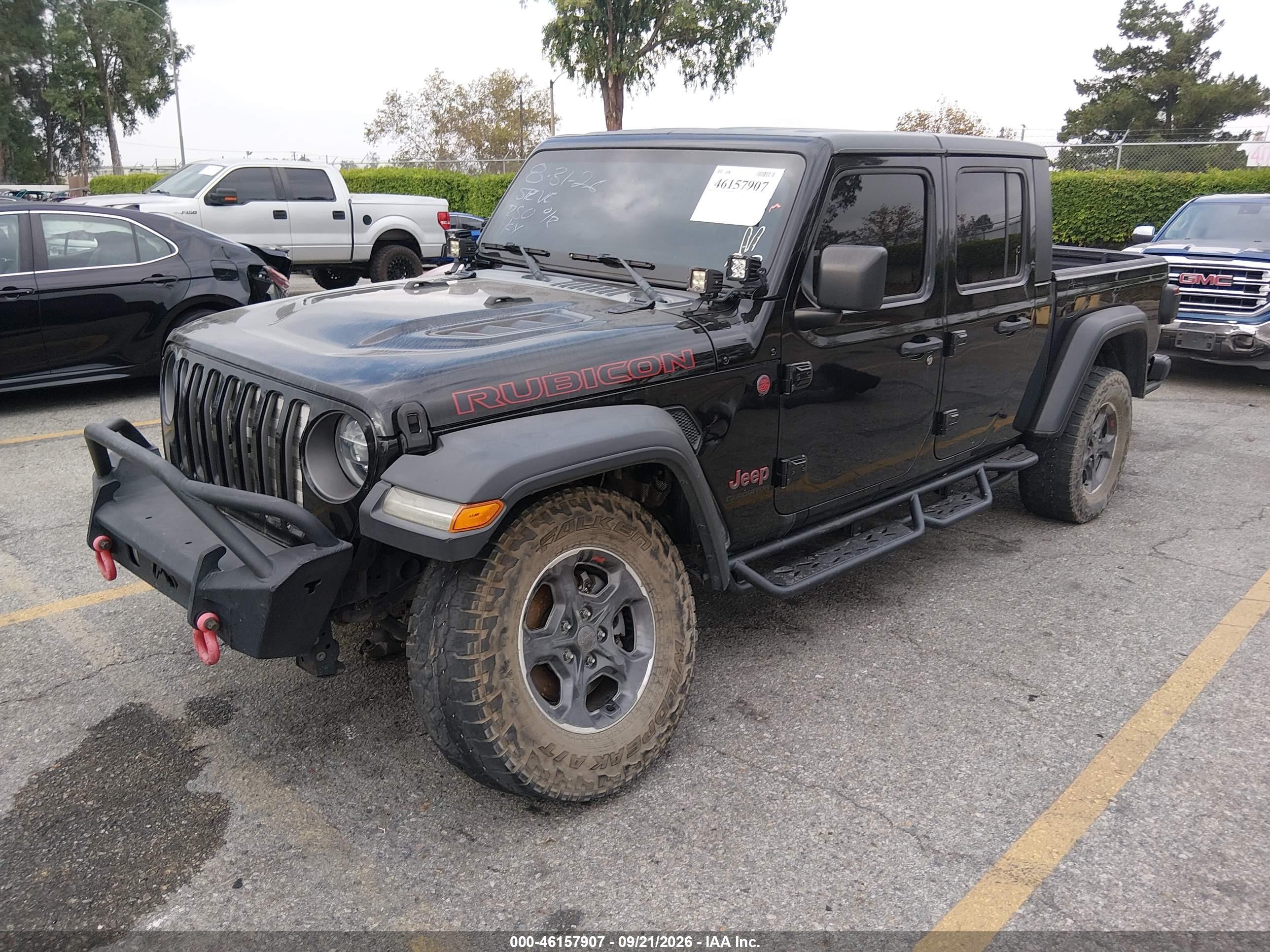 2020 JEEP GLADIATOR RUBICON 4X4 — I2