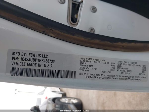 2024 JEEP WAGONEER SERIES II 4X2 — I9