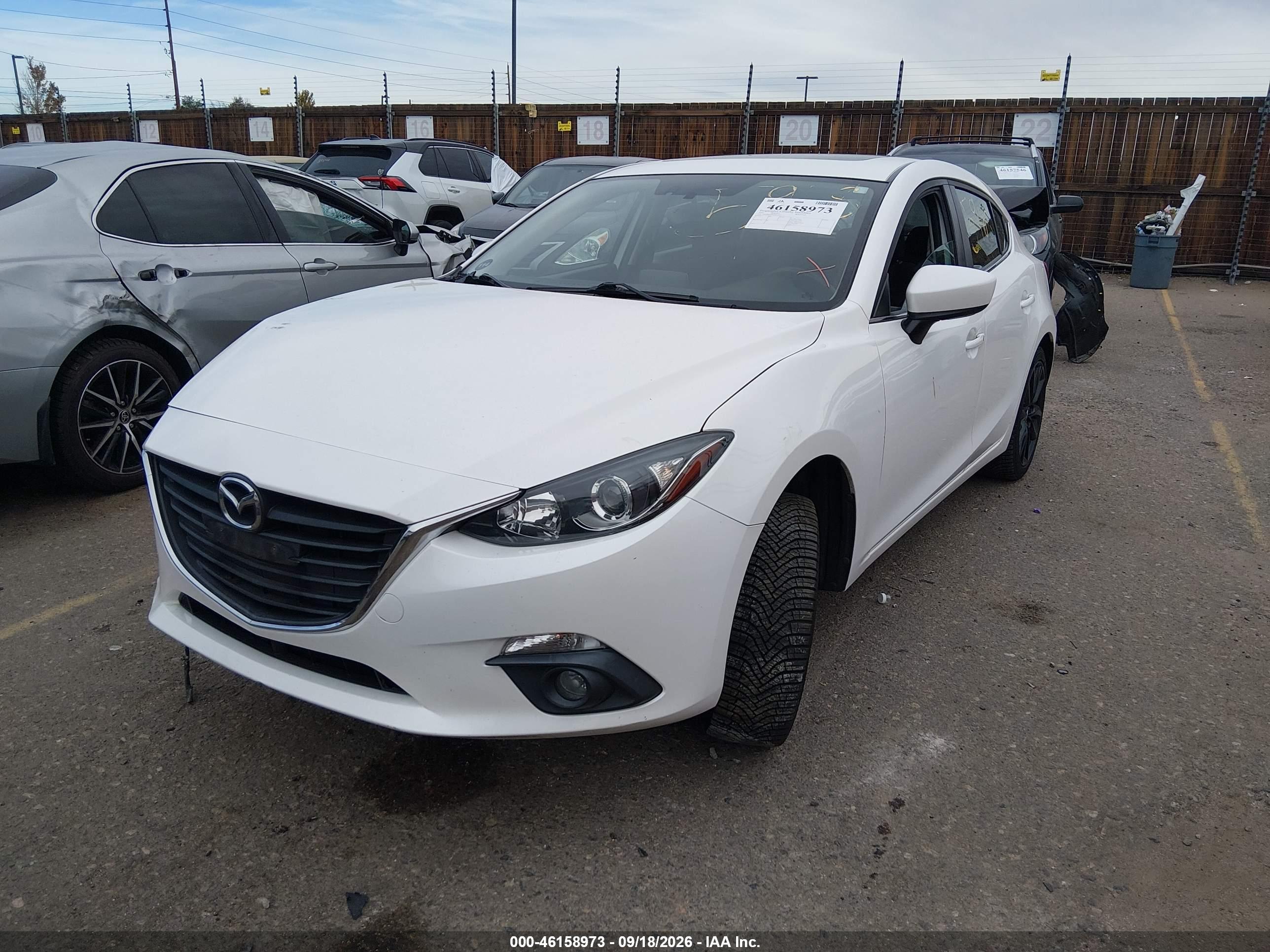 2016 MAZDA MAZDA3 I TOURING — I2