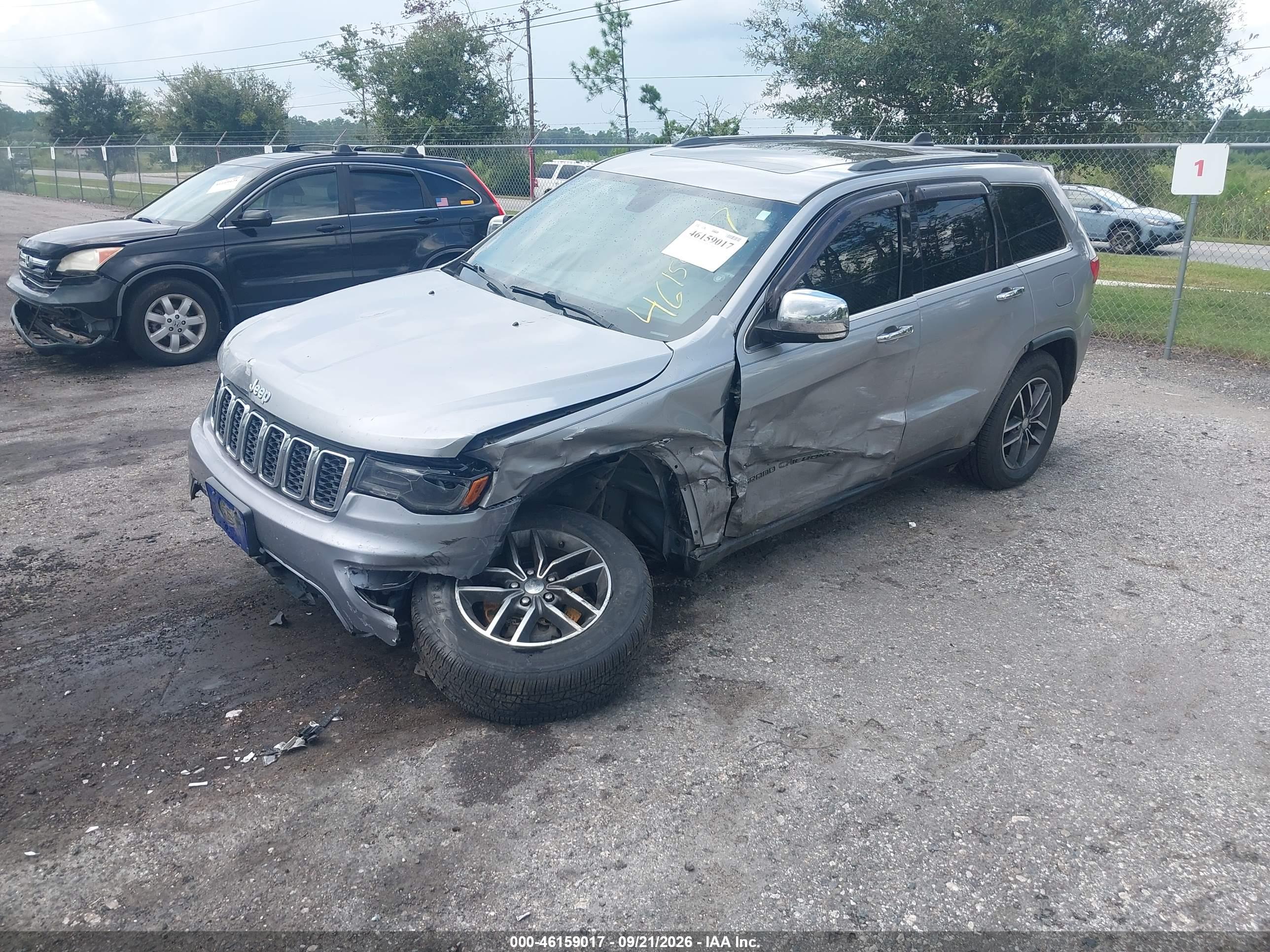 2017 JEEP GRAND CHEROKEE LIMITED 4X2 — I2