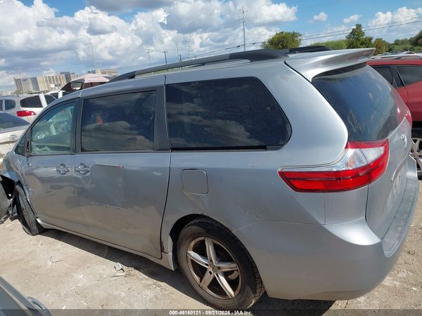 2015 TOYOTA SIENNA LE 8 PASSENGER — I117