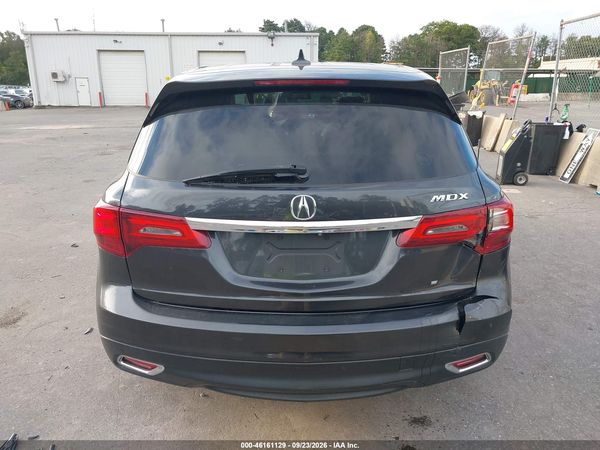 2016 ACURA MDX ACURAWATCH PLUS PACKAGE — I119
