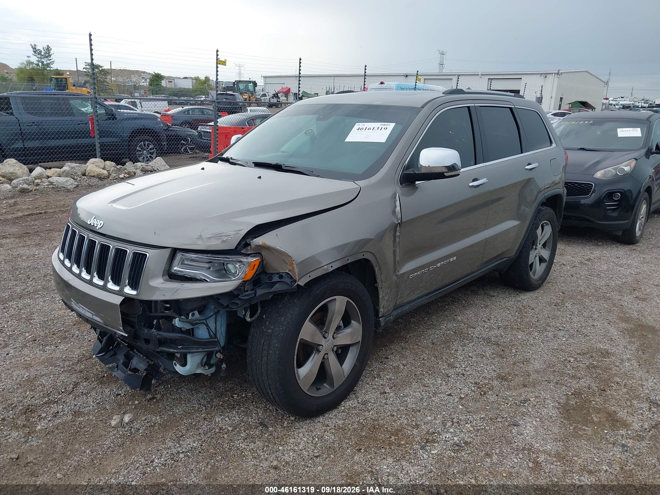 2016 JEEP GRAND CHEROKEE LIMITED — I2