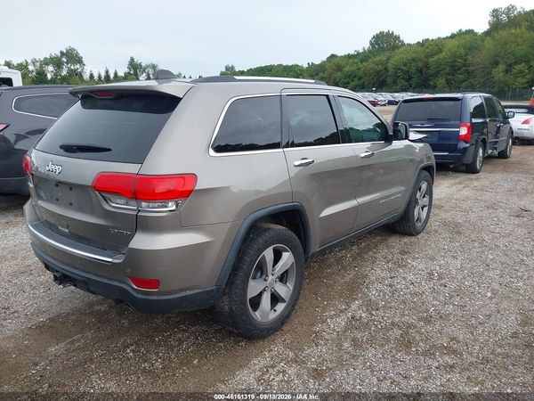 2016 JEEP GRAND CHEROKEE LIMITED — I4