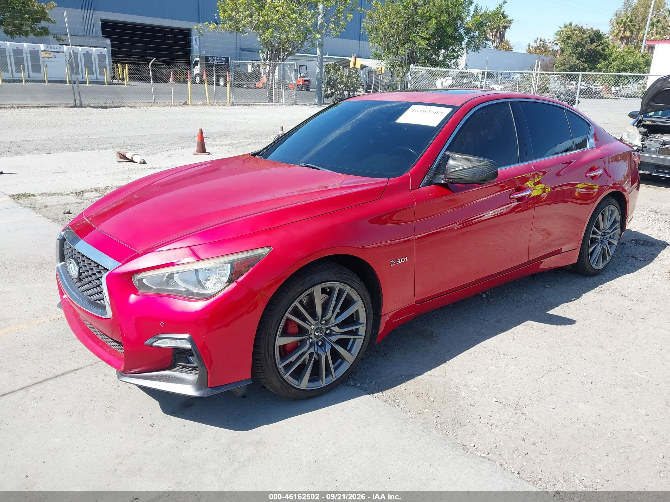 2018 INFINITI Q50 3.0T RED SPORT 400 — I2