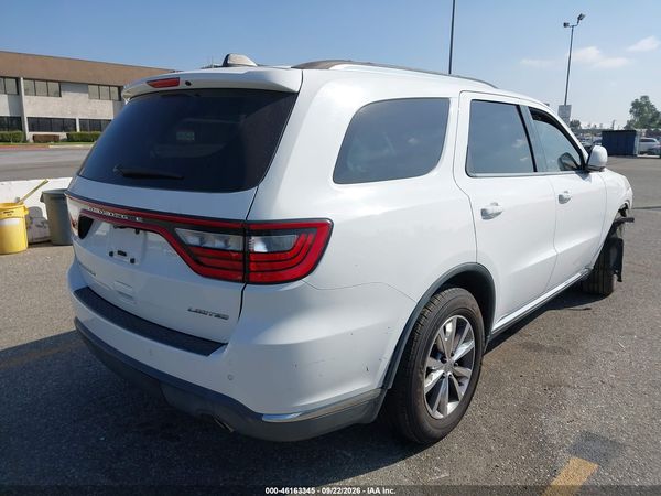 2015 DODGE DURANGO LIMITED — I4