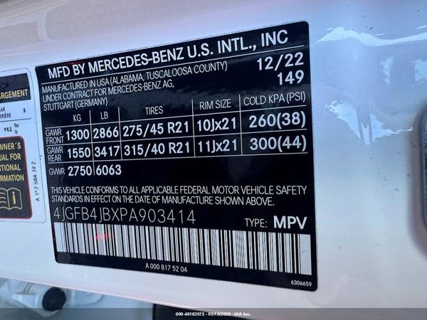 2023 MERCEDES-BENZ GLE 350 — I9