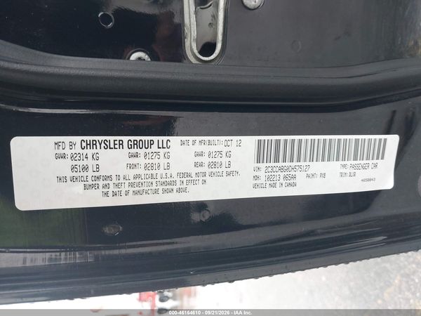 2013 CHRYSLER 300 300S — I9