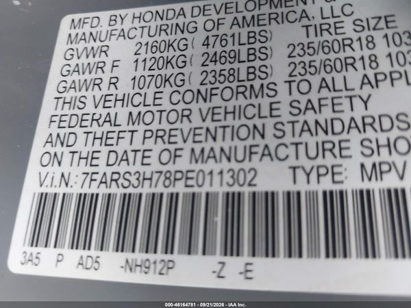 2023 HONDA CR-V EX-L 2WD — I9
