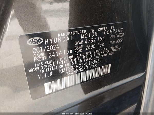2025 GENESIS G70 2.5T RWD — I9
