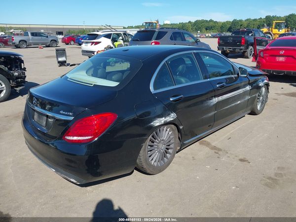 2015 MERCEDES-BENZ C 300 LUXURY 4MATIC — I4