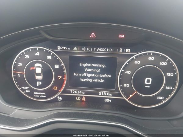 2017 AUDI A4 2.0T PREMIUM — I7