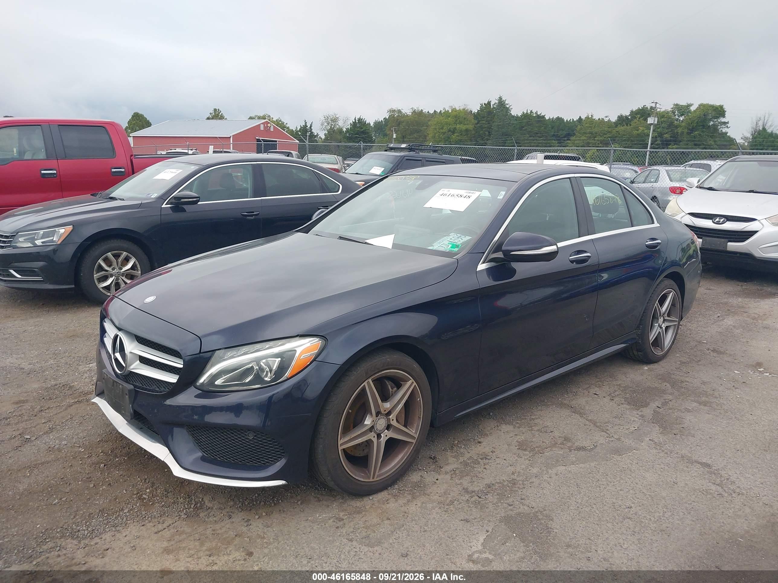 2015 MERCEDES-BENZ C 400 4MATIC — I2