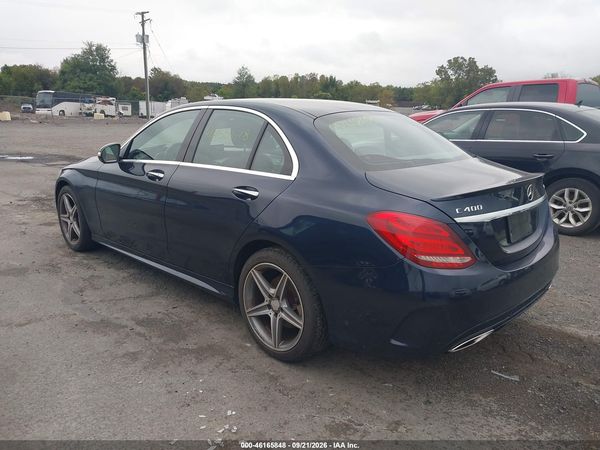2015 MERCEDES-BENZ C 400 4MATIC — I3
