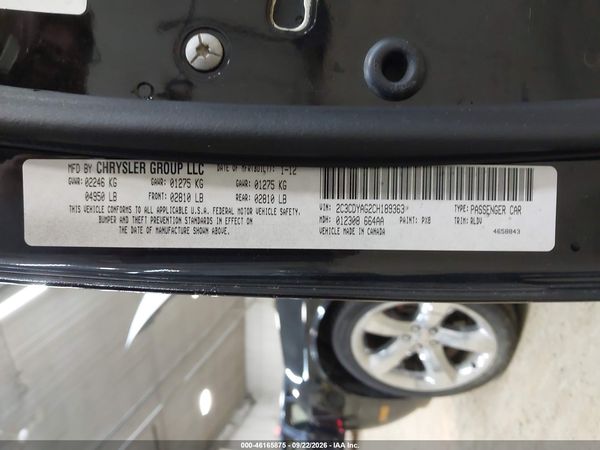 2012 DODGE CHALLENGER SXT — I9