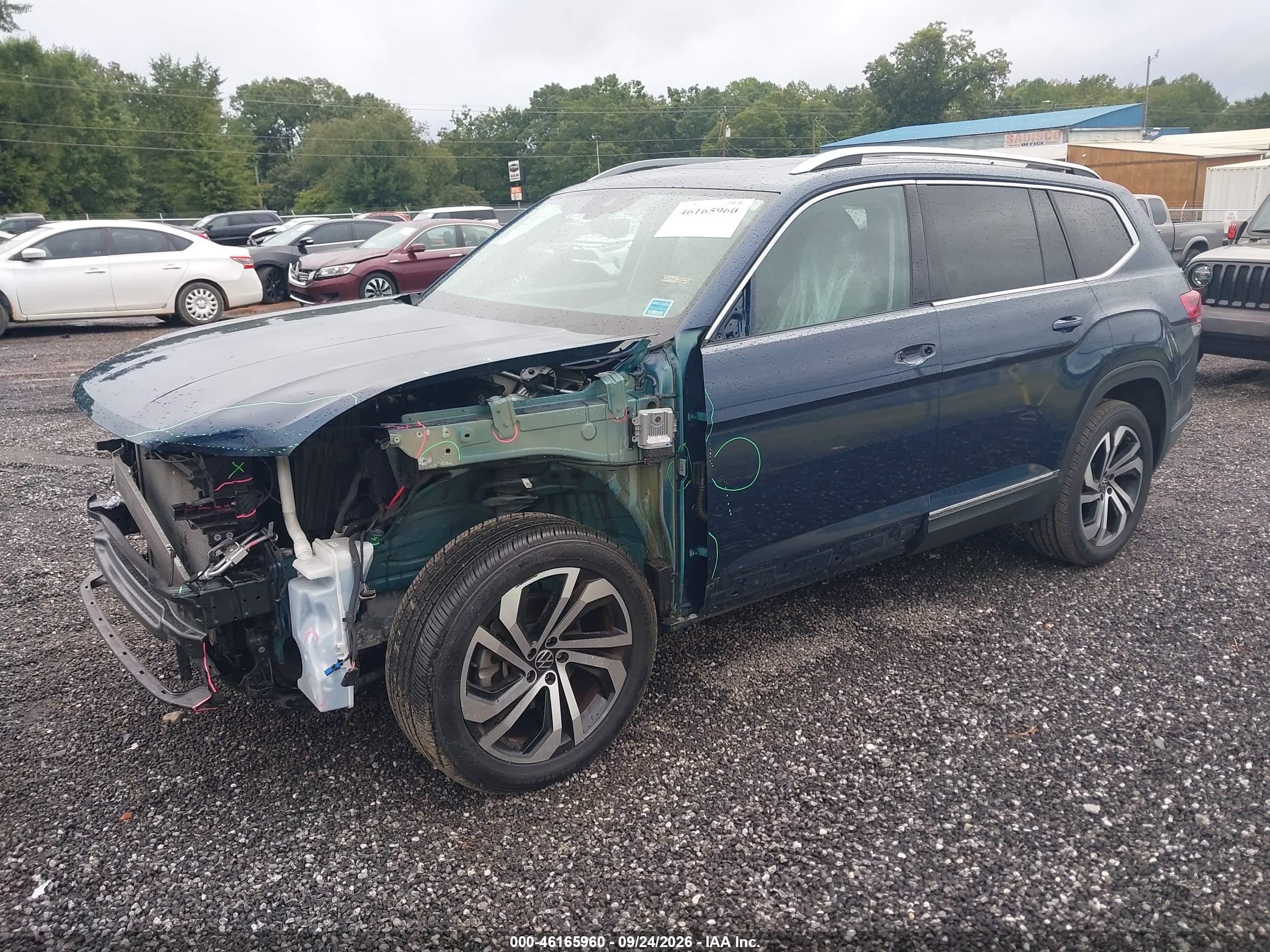 2021 VOLKSWAGEN ATLAS 3.6L V6 SEL PREMIUM — I2