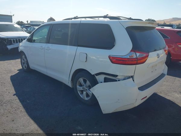 2017 TOYOTA SIENNA LE 8 PASSENGER — I3