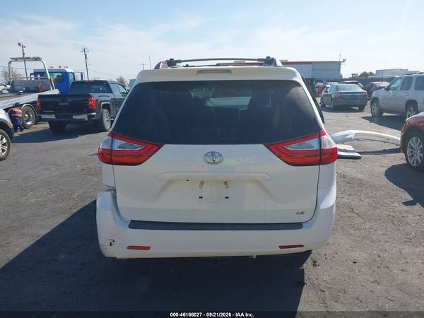 2017 TOYOTA SIENNA LE 8 PASSENGER — I119