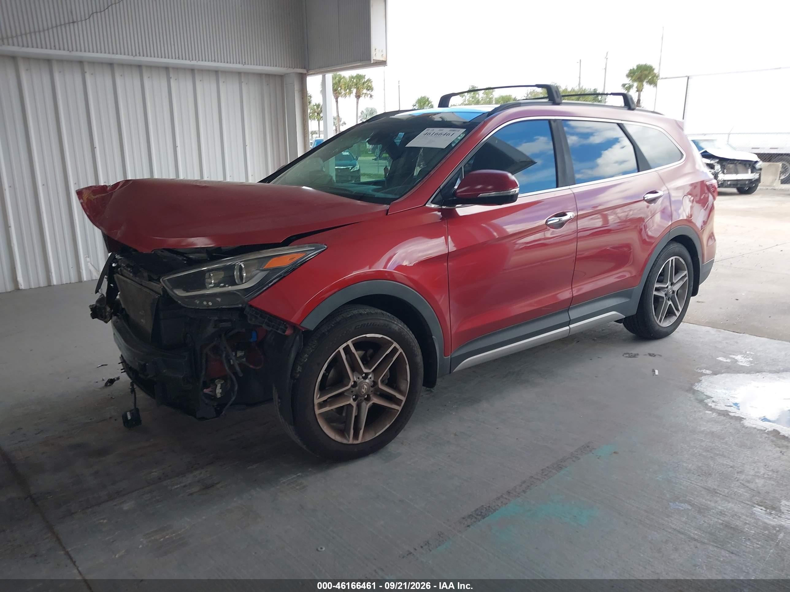 2017 HYUNDAI SANTA FE LIMITED ULTIMATE — I2