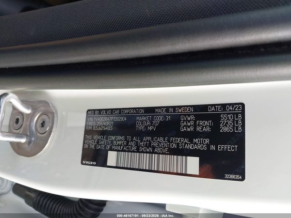 2023 VOLVO XC60 B6 ULTIMATE BRIGHT THEME — I9