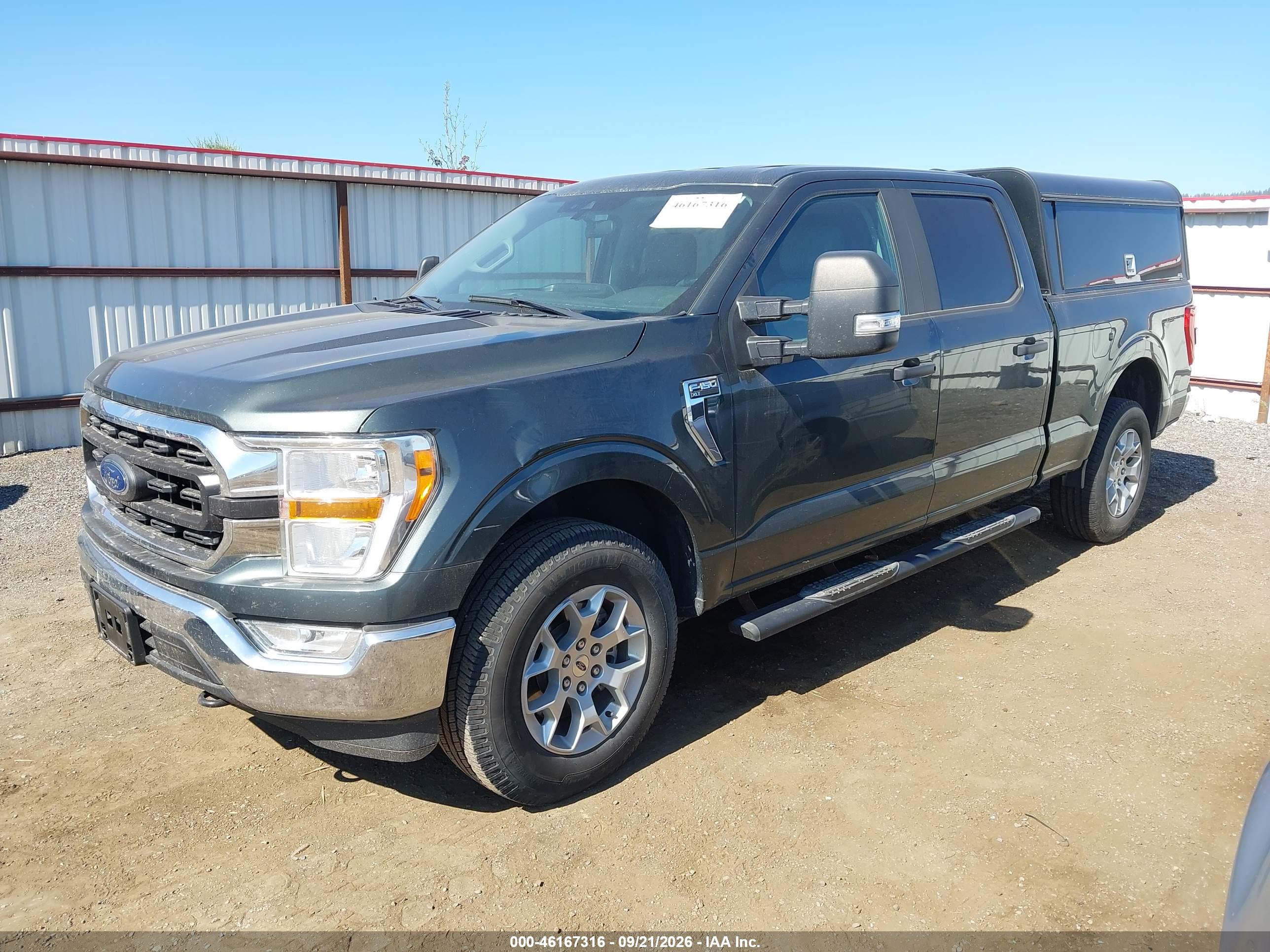 2021 FORD F-150 XLT — I2