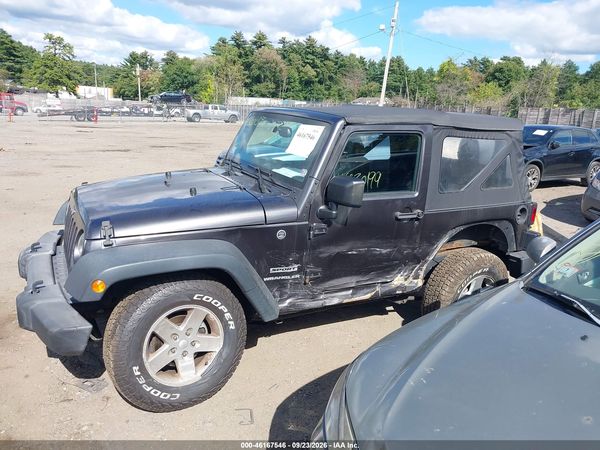 2016 JEEP WRANGLER SPORT — I117