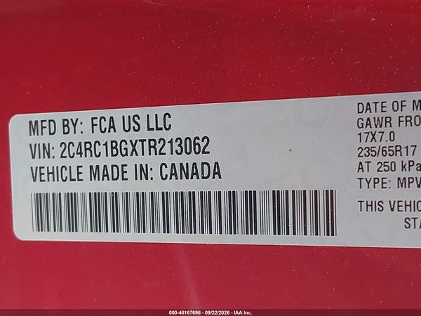 2026 CHRYSLER PACIFICA SELECT — I9