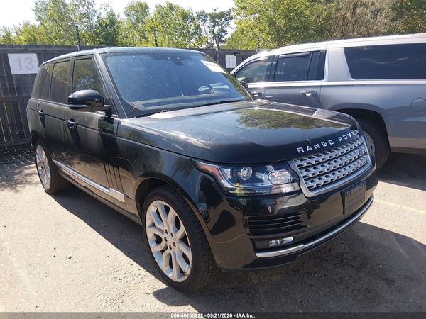 2017 LAND ROVER RANGE ROVER 3.0L V6 SUPERCHARGED HSE — I1
