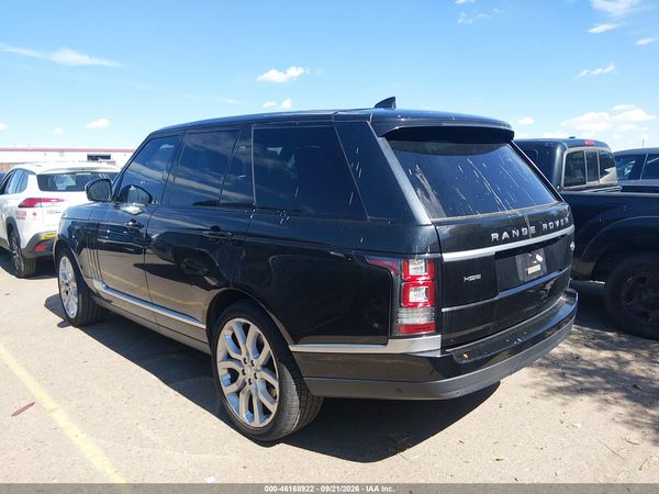 2017 LAND ROVER RANGE ROVER 3.0L V6 SUPERCHARGED HSE — I3