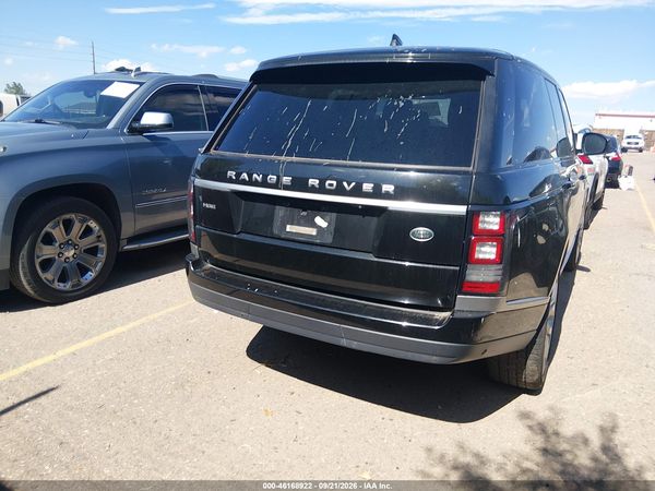 2017 LAND ROVER RANGE ROVER 3.0L V6 SUPERCHARGED HSE — I119