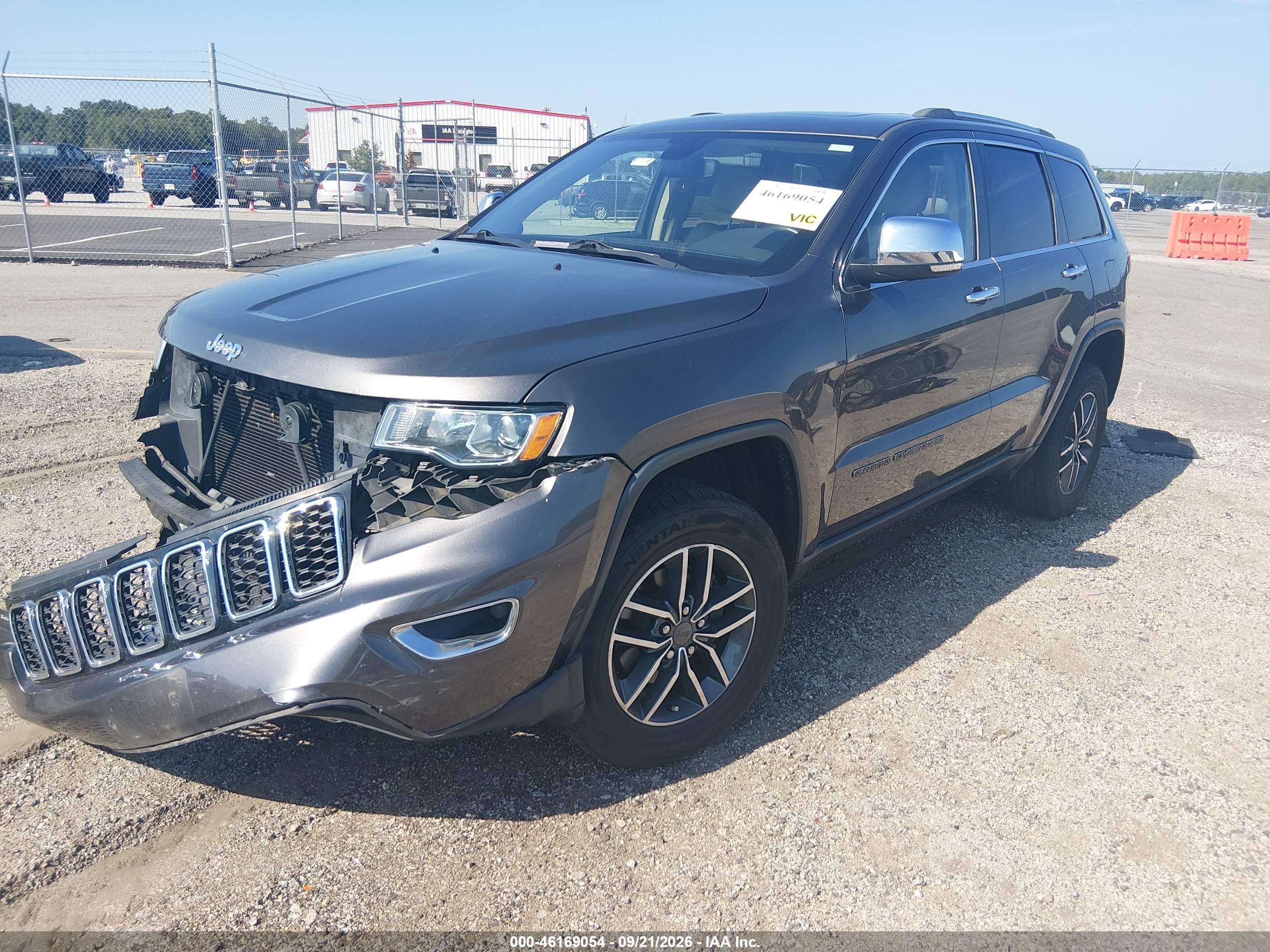 2019 JEEP GRAND CHEROKEE LIMITED 4X4 — I2