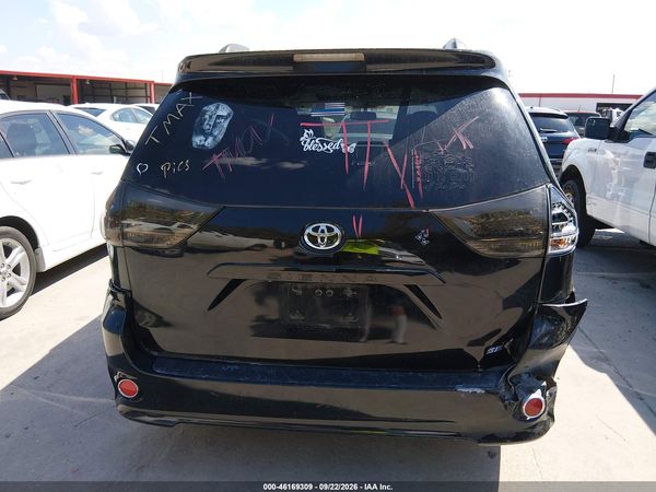 2012 TOYOTA SIENNA SE 8 PASSENGER — I119